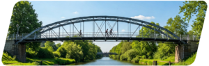 Stahlbrücke aus S355J2C+N